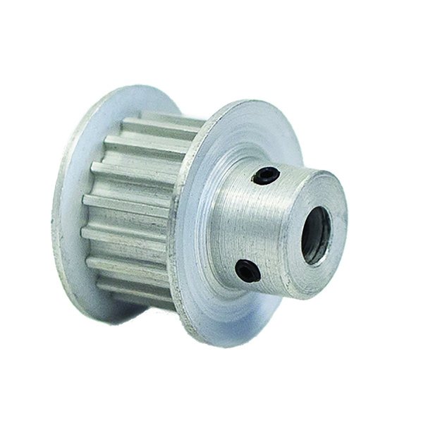 B B Manufacturing 16T2.5/18-2, Timing Pulley, Aluminum 16T2.5/18-2